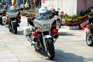 Reprezentacyjny oddzia� motocyklowy