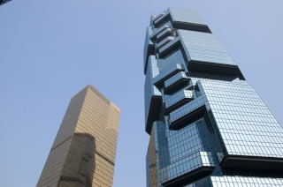 Niebiesko-złoty Hong Kong