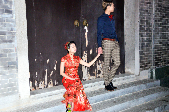 Sesja ślubna w Lizhiwan, Guangzhou