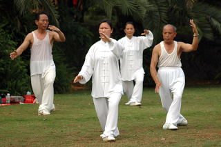 Parkowa grupa tai-ji