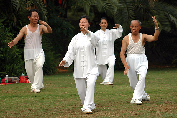 Parkowa grupa tai-ji