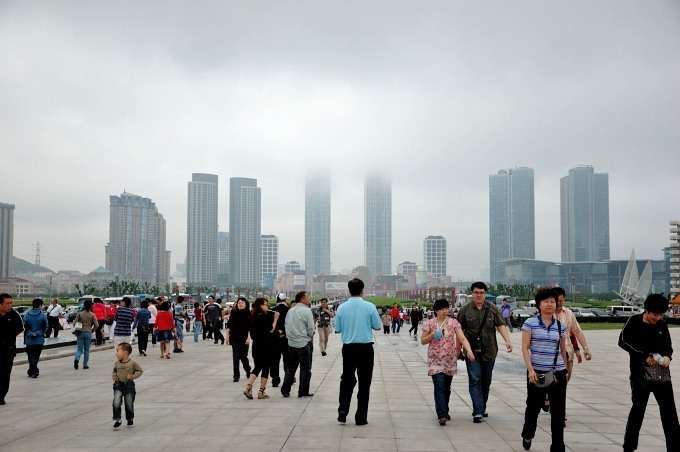 Miasto Dalian - Xinghai Square