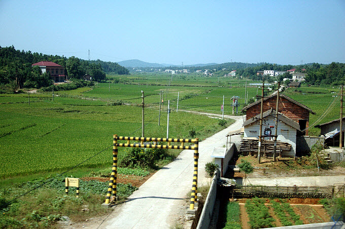 Krajobraz wiejski - Chiny