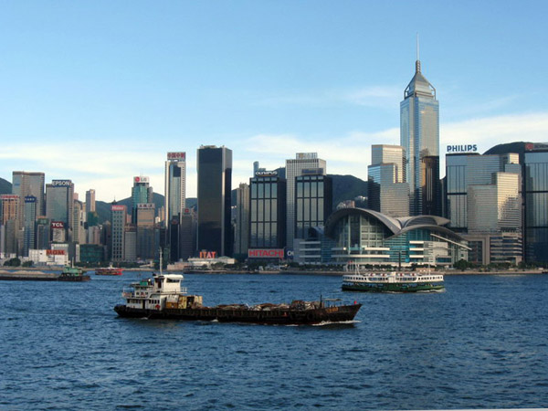 Pocztówka z Hong Kongu - zdjęcia z Chin