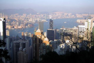 Hong Kong u podnóża