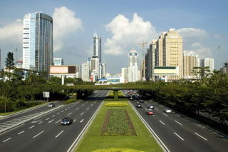 Shenzhen - centrum miasta