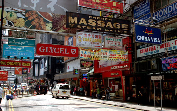 Peking w Hong Kongu