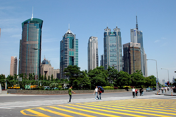 Nowoczesny Pudong, Szanghaj