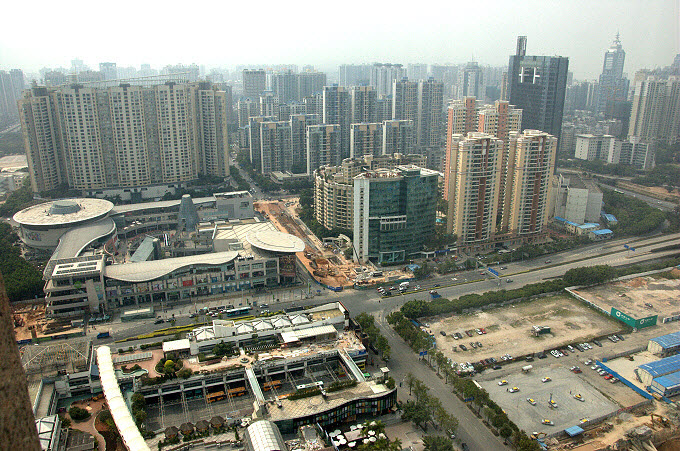 Coco Park w Shenzhen, centrum wrażeń