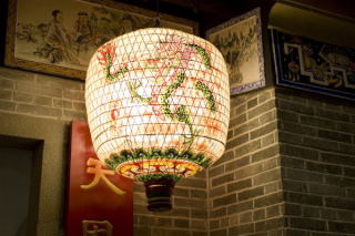 Lampion ze smokiem