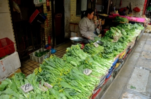 Chiny to raj dla miłośników zielonych warzyw