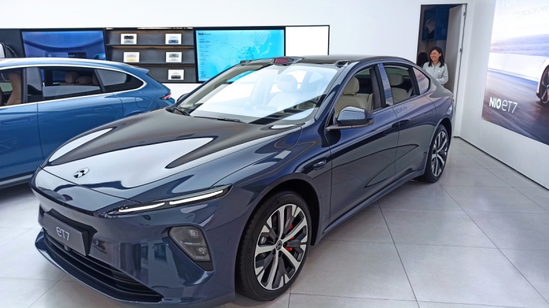 Chiński salon samochodowy Nio